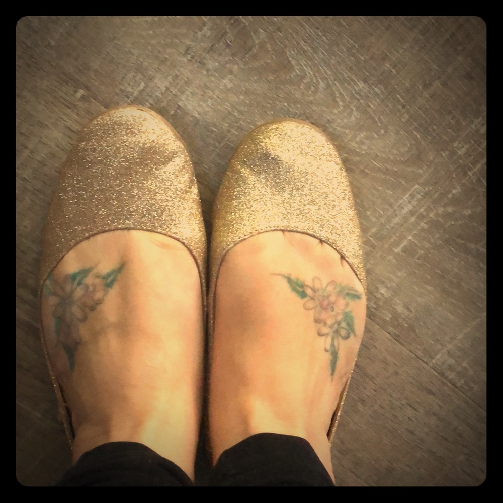 Gold flats